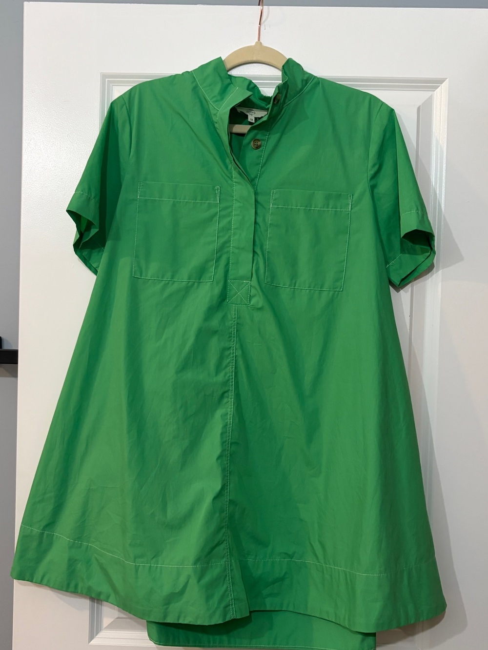 Bright Green Mini Dress